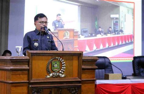 Goriau Sampaikan Lkpj Tahun Asmar Harapkan Dukungan Dprd Dan