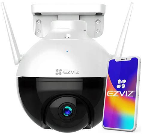 KAMERA OBROTOWA IP 4MPx 2K WiFi C8W EZVIZ Zewnętrzna Głośnik Mikrofon