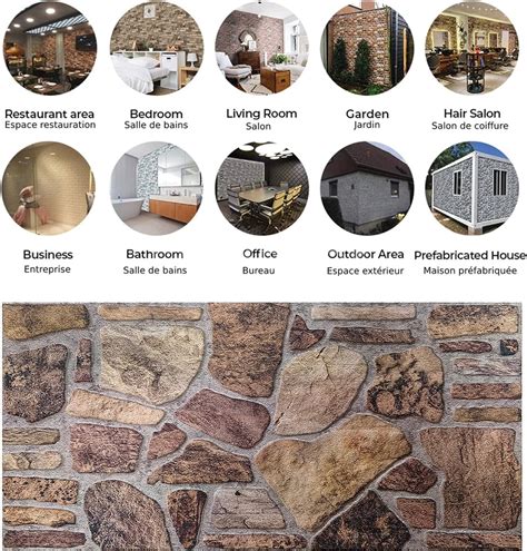 Buy Dundee Deco D Wall Panels Cladding Shades Of Brown Grey Stone