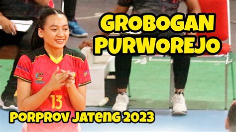 LIVE GROBOGAN VS PURWOREJO PORPROV JAWA TENGAH 2023 YouTube