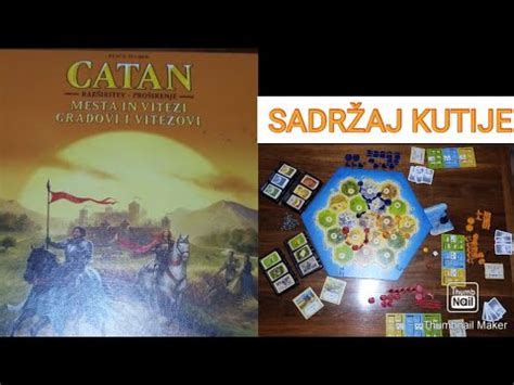 Catan Cities And Knights Expansion Katan Gradovi I Vitezovi Youtube