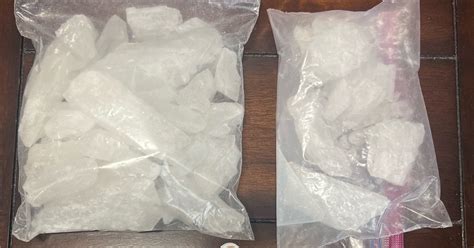 Man Arrested After More Than 1 Pound Crystal Meth Found During Traffic