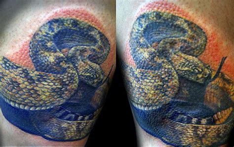 60 Rattlesnake Tattoo Designs For Men - Manly Ink Ideas