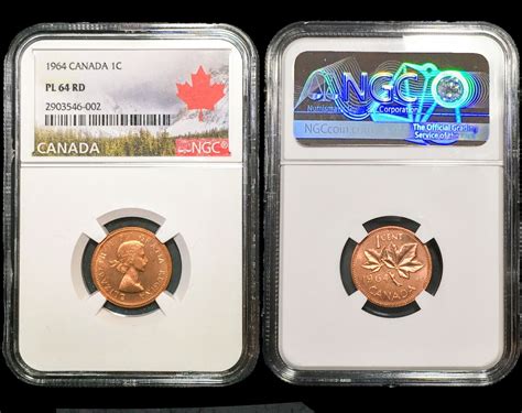 Fun Date 1964 Royal Canadian Proof Set Graded Ngc Pl65 Ms64 Ebay