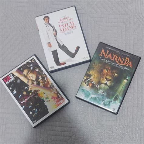 Dvd Ivete Sangalo Mtv Dvd As Crônicas de Nárnia Dvd Patch Adams O