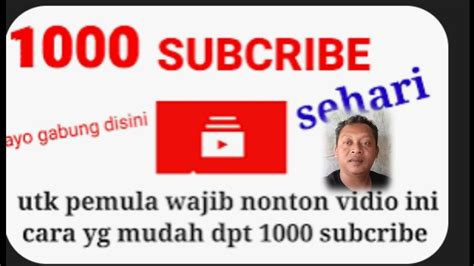 Bagaimana Cara Mendapatkan 1000 Subscriber Dengan Cepat Sigaluh 86