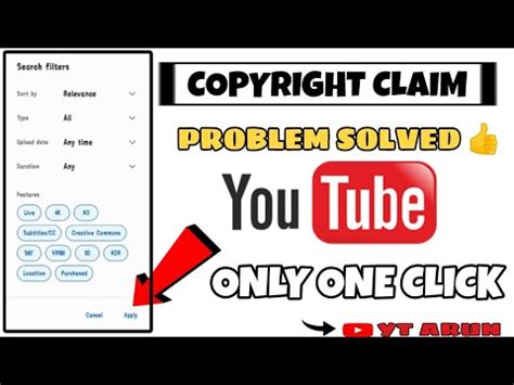 How To Solve Copyright Claim Problem By Yt Arun Copyrightfree