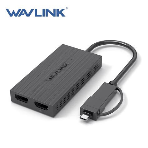 Wavlink Usb To Dual Hdmi Video Graphic Adapter Dual X Multi