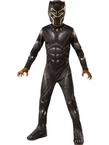 Rubies Halloween Marvel Panther Movie Panther Boys Costume - Large, One ...