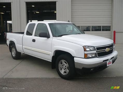 2007 Summit White Chevrolet Silverado 1500 Classic Z71 Extended Cab 4x4