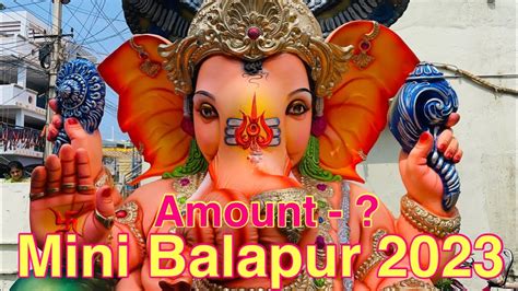 Mini Balapur Ganesh Proddatur Kadapa Balapur Youtube