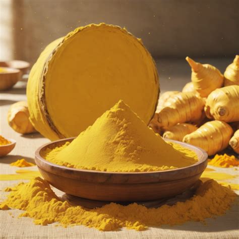 Pure Organic Indian Turmeric Powder Golden Essence