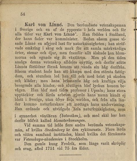 Lärobok i Fäderneslandets Historia tryckår 1884 Memmingsforskarna