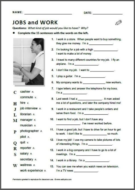 Life Skills Worksheets For Adults With Disabilities