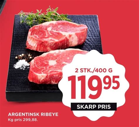 Ukendt Ribeye Tilbud Hos MENY