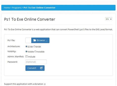 Convert Files To Exe