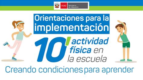 Orientaciones para la Implementación de los 10 Minutos de Actividad