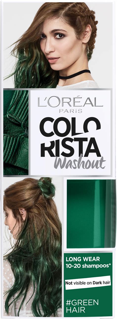 Loreal Paris Colorista Washout Washout Greenhair 20