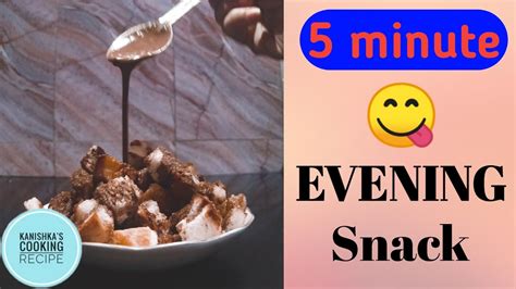 Easy Evening Snacks To Make In 5 Minutes Bread Hershey S Crispy N Crunchy Instant Snacks