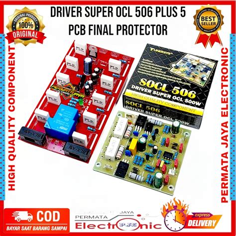 Jual Kit Driver Socl Fiber Watt Tunersys Plus Pcb Final Set