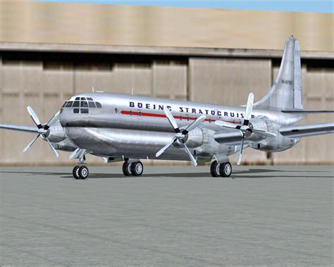 Prototype Boeing 377 Stratocruiser For Fs2004