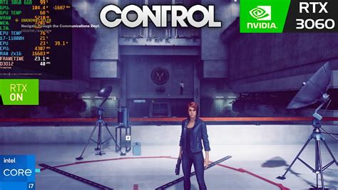 Control Rtx 3060 Ray Tracing High Preset Ultra Settings 1080p