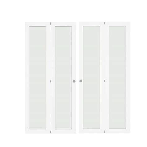 Reviews For TENONER 72 In X 80 In Double Doors Frosted Glass