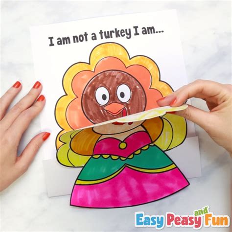 Disguise a Turkey as an Astronaut Printable Template - Easy Peasy and Fun