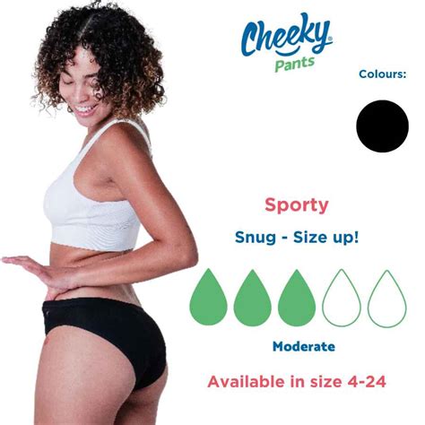 Sport Period Underwear Cotton Period Pants Cheeky Pants