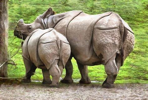 Pin by Barbara Hacker on Rhinoceros | Majestic animals, Animals wild ...