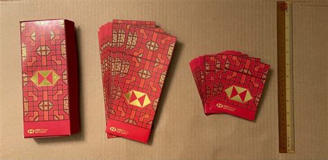 Hsbc Premier Hong Kong Airflown Red Packets Hong Bao Ang Pow Ang Pau