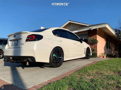 2019 Subaru WRX STI Base With 18x9 5 Volk Te37 Saga And Firestone