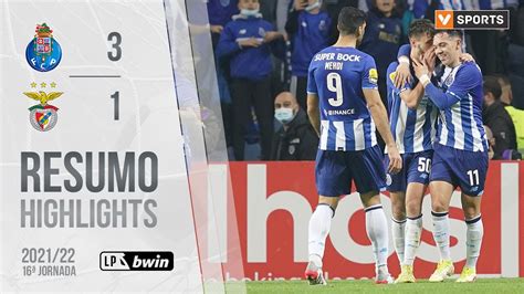 Highlights Resumo Fc Porto Benfica Liga Youtube