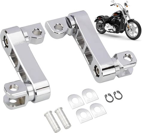 Amazon Smotrcc Highway Footpegs Adjustable Passenger Foot Pegs