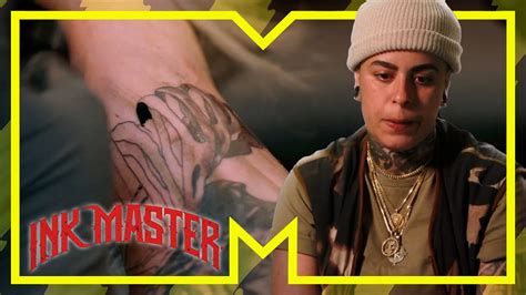 Jozzy Camacho Gives An Emotional Insight Into Their Tattooing Journey Ink Master 15 Youtube