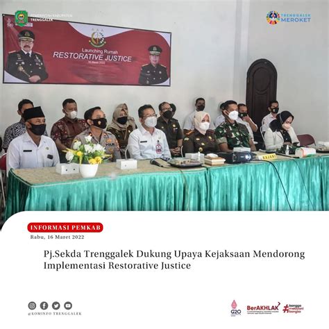 Pj Sekda Trenggalek Dukung Upaya Kejaksaan Mendorong Implementasi