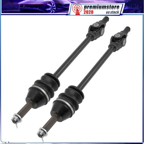 Pcs Front Left Right Cv Joint Axles For Polaris Ranger X