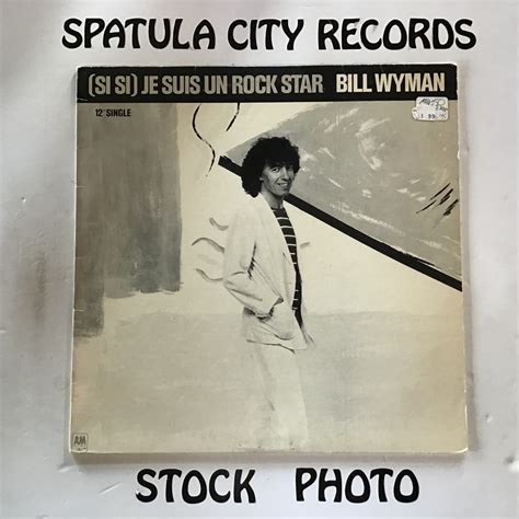 Bill Wyman Si Si Je Suis Un Rock Star Promo 12 Single Vinyl