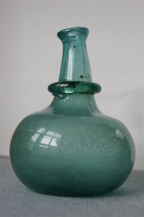 Antique English Glass Mallet Wine Bottle Gall Glass Artofit