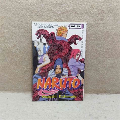 Jual Komik Naruto Vol 39 Masashi Kishimoto Orang Orang Yang Mulai