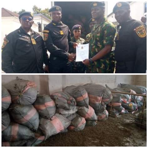 Nigerian Navy Hands Over 2 640kg Of Cannabis Worth N200m To Ndlea