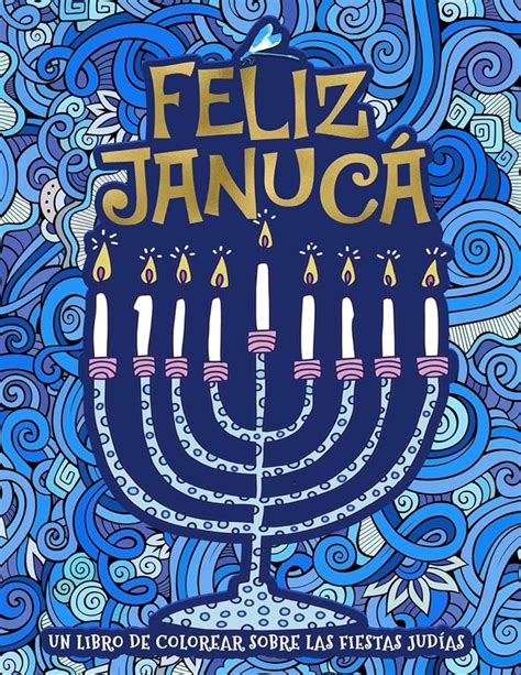 Feliz Hanukkah Para Colorear