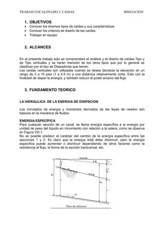 Diseno De Caidas Verticales Disipadores Pdf