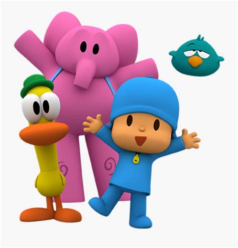 #pocoyo - Pocoyo Eli Y Pato , Free Transparent Clipart - ClipartKey