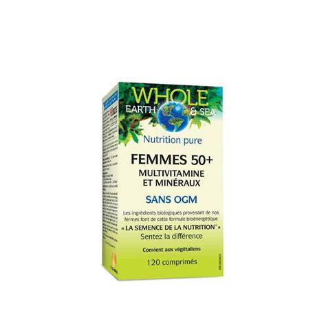 Femmes 50 Multivitamines And Minéraux