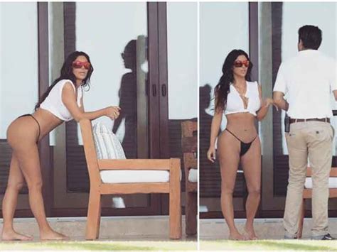 Kim Kardashian Muestra Sus Bronceadas Curvas Norte De Ciudad Ju Rez