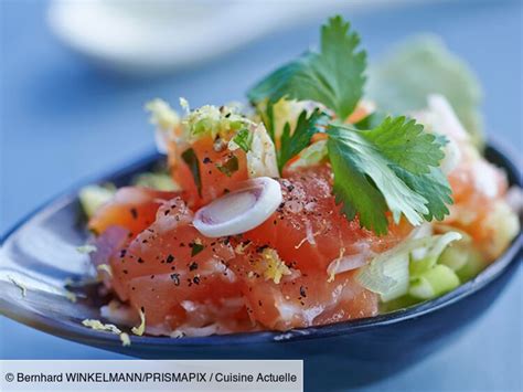 Tartare aux deux saumons facile et rapide découvrez les recettes de