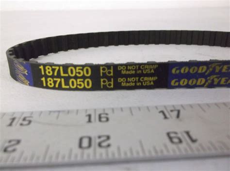 Goodyear Belt 187l050 Ebay