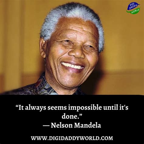 Nelson Mandela Quotes On Leaders In Depth Chronicle Picture Archive