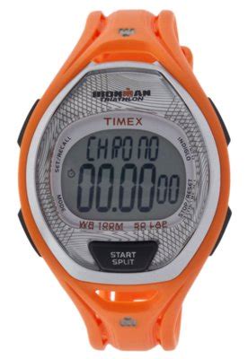 Rel Gio Timex Ironman Triathlon Laranja Compre Agora Dafiti Brasil